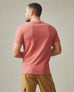 Men's Premium Slub Crew Tee - Red Terra
